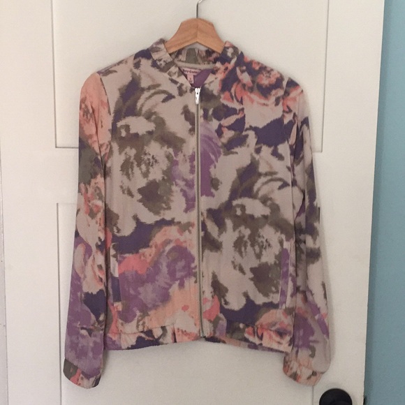 Pastel Floral Lightweight Jacket - Picture 1 of 3
